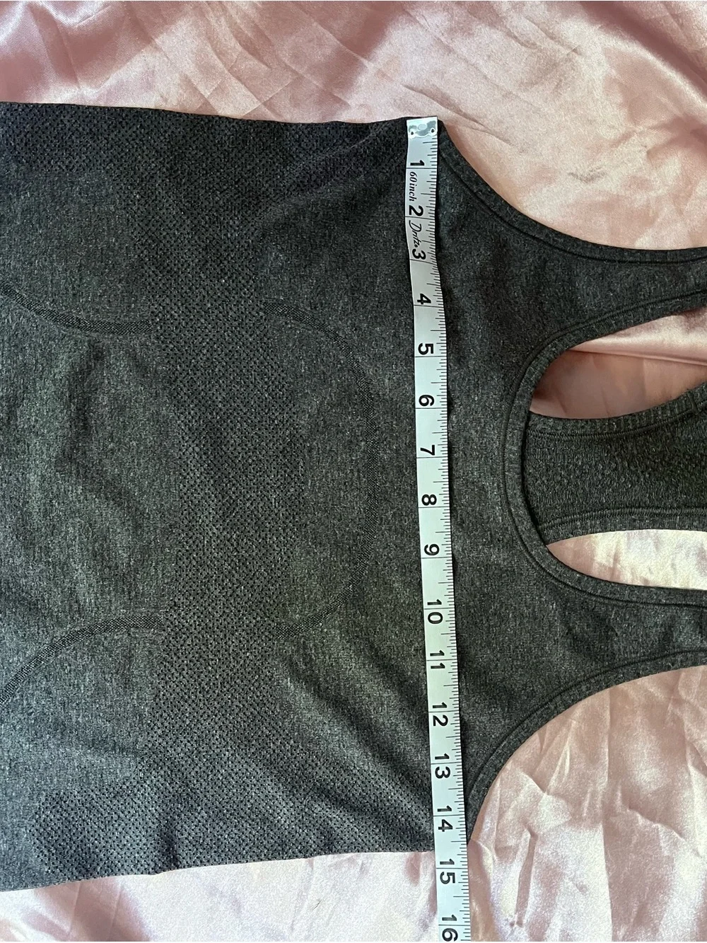 lululemon athletica Dark Charcoal Racerback Tank